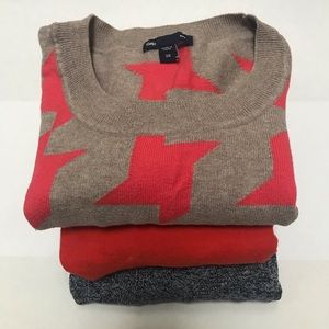 Gap and JCrew sweater